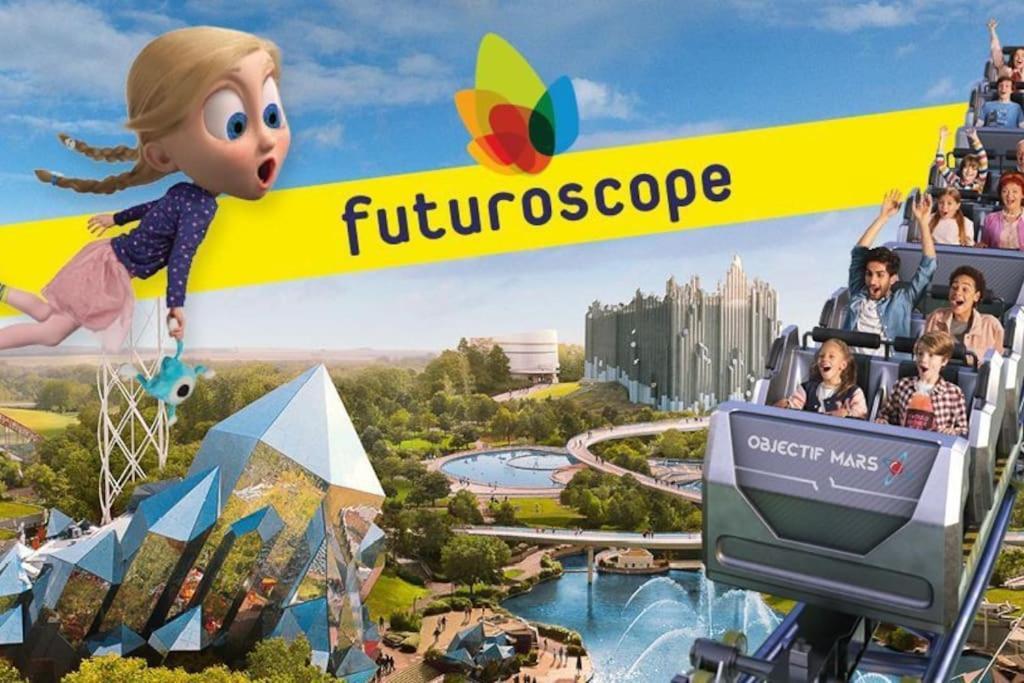 Maisons Martigny A - Proche Futuroscope Et Aquascope Chasseneuil-du-Poitou Extérieur photo